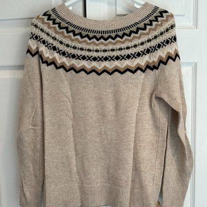 Loft Fair Isle Sweater